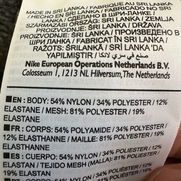 Nike  Pro Hypercool Gray Crew Neck Long Sleeve Mesh Top  size XL - Picture 12 of 12